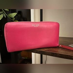 Pink Kate Spade Wallet